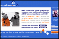 SnowLovers.net Screenshot...